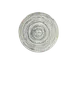 ID Fine 5327585 1972 Coupe Plate, 10.25" Swirl Grey Vitrified Stoneware Ceramic, Round Coupe Rim 1 image