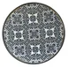 ID Fine 5327702 1972 Coupe Plate, 10.25" Seville Navy Vitrified Stoneware Ceramic Round Coupe Rim 1 image
