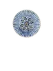 ID Fine 5327731 1972 Coupe Plate, 8.25" Cordoba Blue Vitrified Stoneware Ceramic with Coupe Rim 1 image