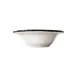ID Fine 5335882 - 9" Round Porcelain Bowl, 38oz Capacity, Black Line Fulya Finish - 1/Each 2 image