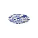 ID Fine 5336692 1972 Coupe Plate, 8.26" Round Porcelain, Herba Blu Line Fulya, Dishwasher Safe 1 image