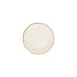 ID Fine 5336801 1972 Coupe Plate, 5.91" Round Porcelain Mustard Line Fulya, Dishwasher Safe 1 image
