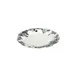 ID Fine 5336890 1972 Coupe Plate, 8.26" Round Porcelain, Silva Black Fulya Finish, Dishwasher Safe 1 image