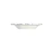 ID Fine 5336910 1972 Deep Plate, 6.6" Diameter, Porcelain, Silva Blue Fulya, Dishwasher Safe 2 image