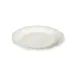 ID Fine 5336938 1972 Coupe Plate, 10.24" Round Porcelain Dinnerware, White Fulya, Dishwasher Safe 1 image