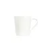 ID Fine 5336991 - 4" White Fine China Mug, Porcelain Bevel Edge, Non-Stackable Tableware 1 image