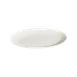 ID Fine 5337082 Coupe Oval Platter, 9.63" x 13" Lona White Fine China Serving Tray 2 image