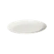 ID Fine 5337130 Oval Platter, 10.6" x 14.1" Lona White Fine China Dinnerware 2 image