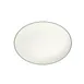 ID Fine 5337306 Oval Fine China Platter, 9.63" x 13", Modest Green, Dishwasher Safe 1 image