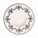 ID Fine 5337736 Fine China Plate, 11.6" Diameter, 16 Oz Capacity, Deep Rim, Brio Blue Finish 1 image