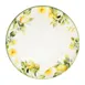 ID Fine 5337737 Pizza Plate, 12.25" Round Fine China, Sorrento Lemon Finish, Dishwasher Safe 1 image