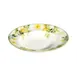 ID Fine 5337739 11.1" Round Deep Rim Fine China Plate, 19 oz Capacity, Sorrento Lemon Finish 1 image