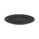 ID Fine 5340234 - 9.83" Round Coupe Rim China Plate, Black Fine China, Elegant Dinnerware 1 image