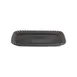 ID Fine 5340240 Rectangular Fine China Platter, 10.9" x 8" Black, Elegant Dining Serveware 1 image