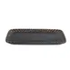 ID Fine 5340242 Rectangular Black Fine China Platter 13.2" x 9.14" Elegant Dinnerware Serving Tray 1 image
