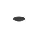 ID Fine 5340243 Espresso Saucer, 4.8" Round Fine China, Black Finish, Elegant Tableware 1 image