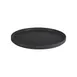 ID Fine 5340258 6.3" Round Coupe Rim Black Fine China Plate – Elegant Dinnerware 1 image