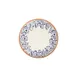 ID Fine 5340264 - 9.83" Round Coupe Rim China Plate, Edge Blue Finish, Fine Venecia Design 1 image