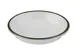ID Fine 5340268 Round China Plate, 4" Diameter, 2 Oz Capacity, Deep Rim, Modest Green Finish 1 image