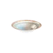ID Fine 5340285 Deep Rim China Plate, 9.875" Diameter, 14 Oz Capacity, Blue Fine China, Delta 1 image