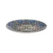 ID Fine 5340292 6" Round Coupe Rim Fine China Plate, Blue Amalfi Design 1 image