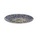 ID Fine 5340295 - 10.67" Round Coupe Rim China Plate, Blue Amalfi Fine China, 10-2/3" Diameter 1 image
