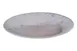 ID Fine 5340309 - 10.67" Round Coupe Rim Fine China Plate, Grey Surf Finish 1 image