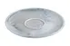 ID Fine 5340312 Espresso Saucer, 4.86" Round Grey Fine China with Surf Finish 1 image