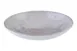 ID Fine 5340315 - 8.8" Round Deep Rim China Plate, Grey Fine China, 26 oz Capacity, Surf Finish 1 image