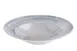 ID Fine 5340317 - 9.86" Round Deep Rim Grey Fine China Plate, 14 oz Capacity, Surf Finish 1 image