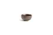 F2D 5341326 Fine2Dine Round Porcelain Bowl, 3" Diameter, 4 oz Capacity, Line Copper Brass Finish 1 image