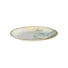 ID Fine 5341371 - 6" Round Coupe Rim Fine China Plate, Yellow Arte, 6" Diameter 1 image