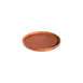 ID Fine 5341731 - 6.3" Round Hi‑Wall Fine China Plate, Fall Terra, Wide Curved Rim, 6.3" Dia 1 image