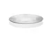 Ardacam 8868-1 Round Glass Dinner Plate, 8.86" Diameter, Clear Aria Design, Premium Clear Glass 1 image