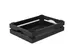 Select Concept BQ047B Cutlery Bin / Box, 9.76"W x 13.38"D x 3.26"H, Wood, Black/Cherry Finish, Utensil Holder 1 image