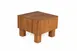 Select Concept BQ060L Oak Wood Cutting Board, 8.460"W x 8.460"D x 6.490"H 1 image