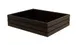 Select Concept BQ203B Cutlery Bin / Box Flatware Holder, 10.43"W x 12.79"D x 3.34"H Stackable Wood Black/Cherry GN 1/2 Capacity 1 image