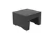Select Concept BQ211B - Riser 8.260" W x 8.260" D x 5.510" H Medium Wood Base Black Finish 1 image
