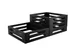 Select Concept BQ500B Display Set, Rectangular Black Oak Wood Riser, 14.17"W x 23.62"D x 7.75"H 1 image