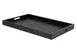 Select Concept BQ700B Serving Tray - Oak Wood, Black Finish, 15" x 23" x 2" Handles - 1/Each 1 image