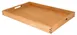 Select Concept BQ700L Serving Tray – Oak Wood, Handles, 15.740" W x 23.620" D x 1.960" H – 1 Each 1 image
