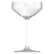 Royal Leerdam RL-1001555 Carre Coupe Cocktail Glass, 9 oz Stem Base, Glass, 4.09" Dia x 6.79" H 1 image