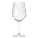 Royal Leerdam RL-1005822 Carre Optics Wine Glass, 17.5 oz (3.57" Dia x 8.54" H), Clear Glass 1 image