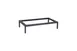 Select Concept SEL022 Riser Stand, 11.410"W x 19.37"D x 4.090"H, Wood Base, Black Steel Finish 1 image
