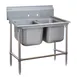 Advance Tabco 94-62-36 (2) Two Compartment Sink 1 image
