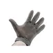 Alfa International 515 XS Cut Resistant Mesh Glove, X‑Small, Steel, Wristband Snap - 1/Case 1 image
