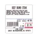 Alfa International LST-8020 Price-Computing Scale Labels, 58mm x 60mm, 500 Labels/Roll, 12 Rolls/Case, OEM Replacement for LST-8020 1 image