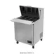 Asber APTM 27 12 P 27" 1-Door Mega Top Sandwich and Salad Prep Table, 12 Pans, Stainless Steel 2 image