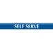 Beverage Air 409-419C-141 Self‑Serve Sign for MMR/MMF27, White Plastic, 12" Wide Display 1 image