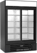 Beverage Air MMR45HC-B-PT 48" 2-Glass Door Merchandiser Refrigerator, Pass-Thru, 48.05 cu. ft., Black 1 image
